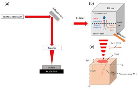 The Experimental and Modeling Study of Femtosecond Laser-Ablated ...