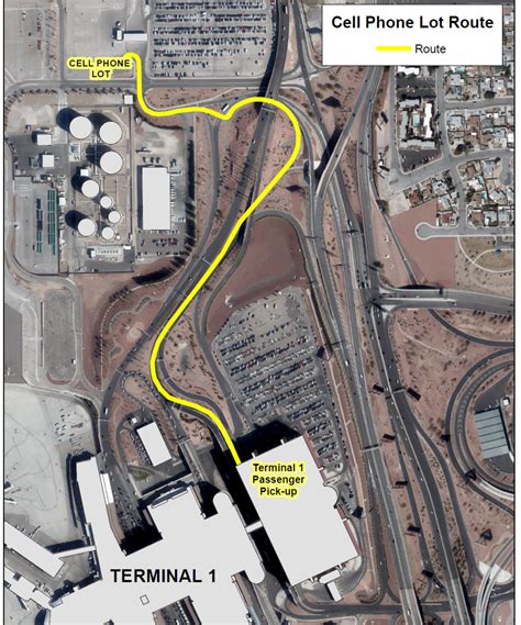 Harry Reid International Airport Parking Map (2025) - All Maps
