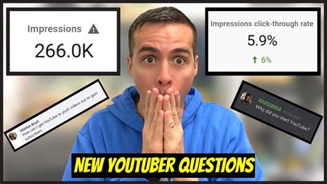 Most Asked YouTuber Questions - YouTube Creators Background Background