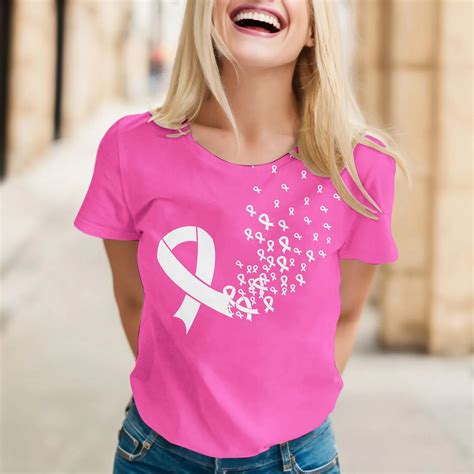 the PINK RIBBON COLLECTION - Breast Cancer Awareness T-Shirts for Wome ...