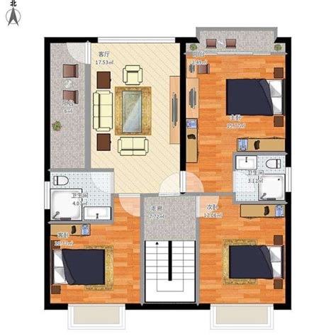 90平米三室一厅户型图，三室一厅户型分析-模范家装修网