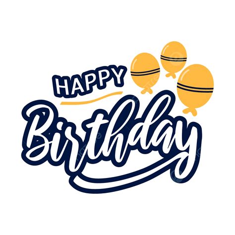 Letras De Feliz Cumpleaños Vector PNG ,dibujos Feliz Cumpleaños ...