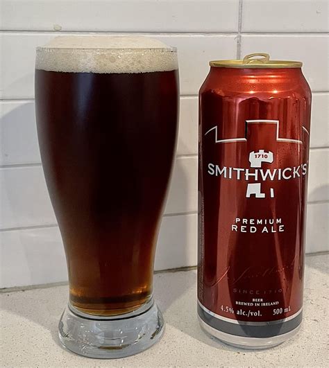 My main go-to, Smithwick's Premium Red Ale (Irish ale) : r/beerporn