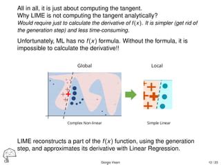 Exploring LIME Explanations and the Mathematics Behind It - Codemotion