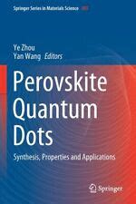 Perovskite Quantum Dots: Synthesis, Properties And India | Ubuy