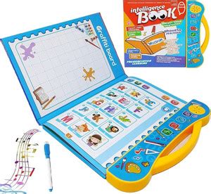 BloomiFy Electronic Activity Book With English Alphabets & Numbers ...