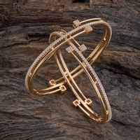Explore the Best Zircon Bangles Online | Dazzle in Zircon Stone Bangles