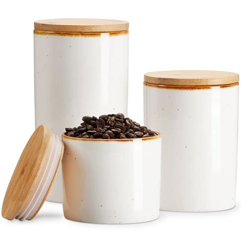 Snapklik.com : ONEMORE Ceramic Canisters Set For Kitchen Ceramic ...