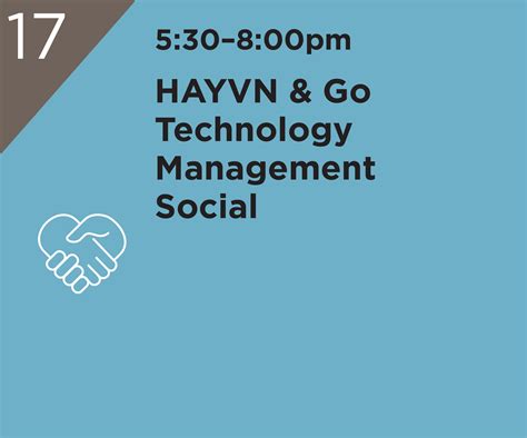 HAYVN & Go Technology Management Social | HAYVN 2019-07-17 17:30:00