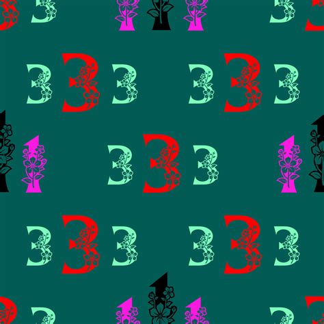 Image result for Numbers Pattern Vector