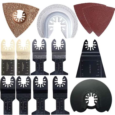 Buy Huiaway Metal Wood Oscillating Multitool Quick Release Saw Blades ...