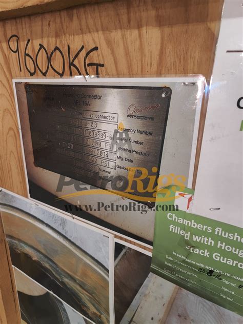 Cameron 18-3/4 10K Connector ⋆ PetroRigs.com