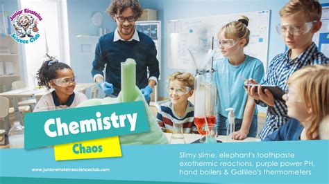 Junior Einsteins Science Club Chemistry Chaos One Day Camp, Kedron ...