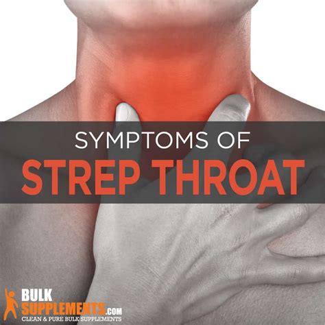 Early Sign Strep Throat