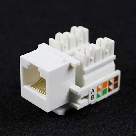 Connector Coupler Plug Punch Keystone Network Ethernet LAN 8p8c End ...