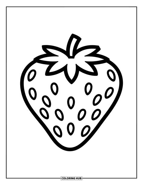 85+ Strawberry Coloring Pages for Kids & Adults (Free)