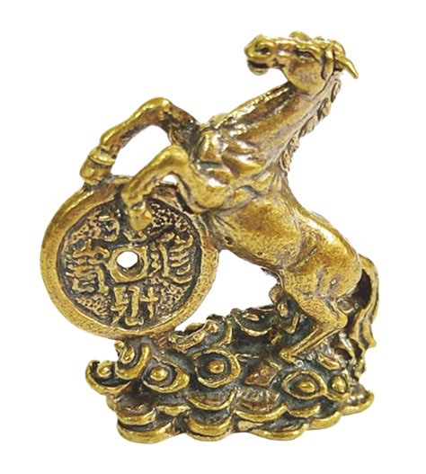 Buy Miracle Magic Lucky Horse Charm Mini Brass Figurine Thai Amulet ...