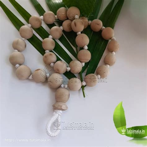 27+1 Beads Original Tulsi Japa Mala Round Bead - Tulsi Mala