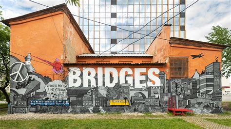 Build Bridges Not Walls by Labor Fou, Benny Nast - Street Art Cities