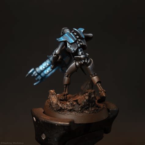 Back at it with my NMM Necron army. Warrior 25 out of 30. I overdid the ...