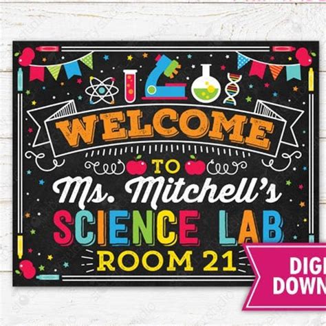 Science Class Project Sign 的图像结果