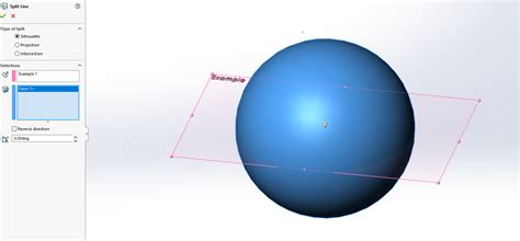 How to Use Split Line in SolidWorks 的图像结果