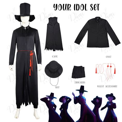 Saja Boys Kpop Demon Hunters Cosplay Costumes for Kids – Anime ...