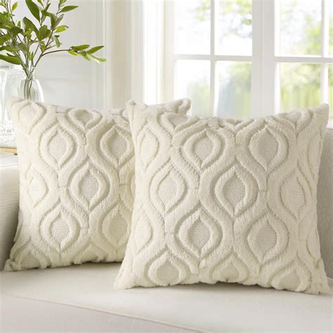 Amazon.com: decorUhome Decorative Throw Pillow Covers 16x16 Set of 2 ...