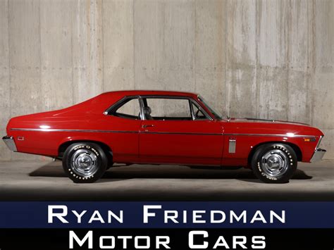 Used 1969 Chevrolet Nova L78 For Sale (Sold) | Ryan Friedman Motor Cars LLC Stock #1442C
