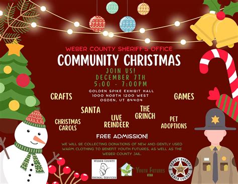 Weber County Sheriff's Office Community Christmas | Golden Spike