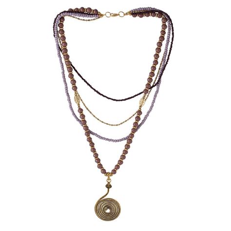 Layered Beaded Statement Necklace – VOYLLA