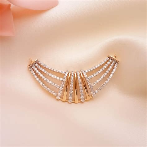 Buy Soulmate Diamond Tanmaniya 18 KT rose gold (5.6 gm). | Online By ...