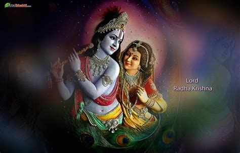 Lord Krishna and Radha Wallpapers - WallpaperSafari