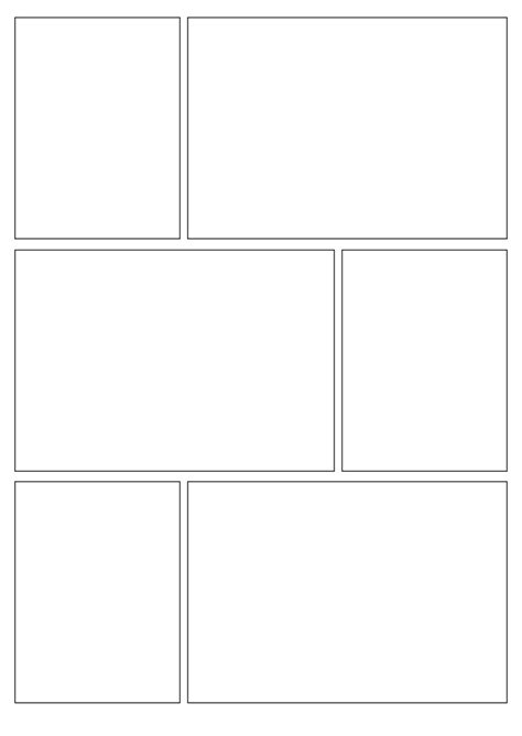 Comic Strips Templates - for FREE PDF PRINTABLE - Edutechspot