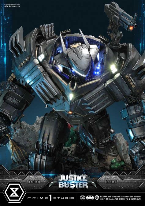 DC Comics - Batman Advanced Suit and Justice Buster Statues by Prime 1 ...