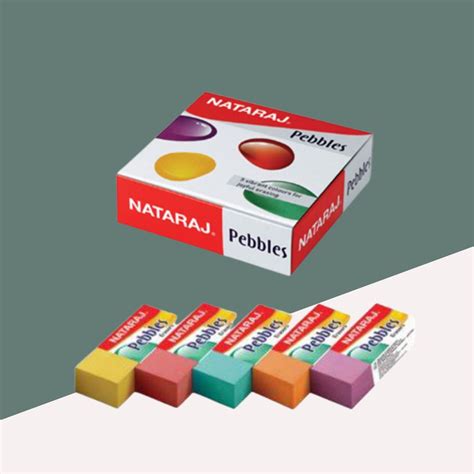 Nataraj Pebbles Eraser: Effortless Erasing ( Pack Of 20 ) – Fetch N Buy