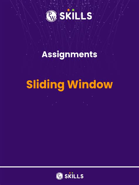 Image result for Sliding Window Tutorial