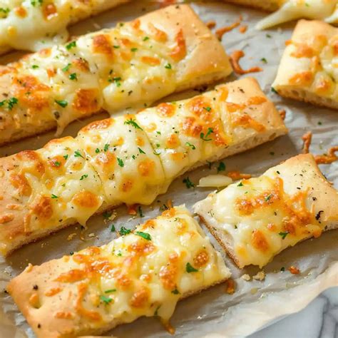 Cheesy Garlic Breadsticks Recipe