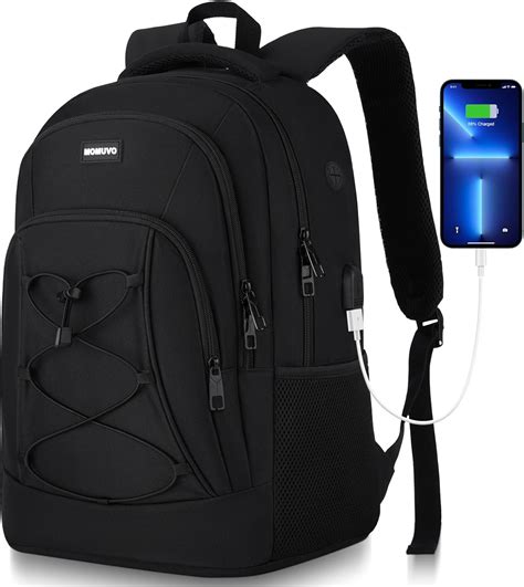 Amazon.com: MOMUVO School Backpack for Men Teen Boys,Bookbag Water ...