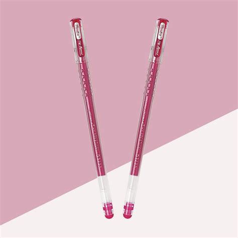 (2 Pcs.) Montex Hy-Speed Sparkle Pens in Pink – Topperskit LLP