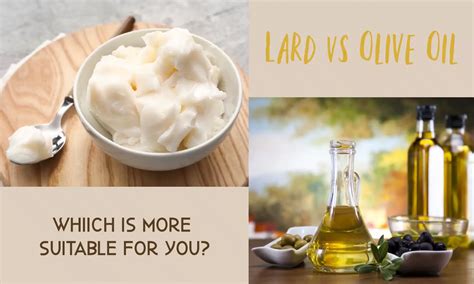 Lard vs Olive Oil: Which is Better? - The Coconut Mama