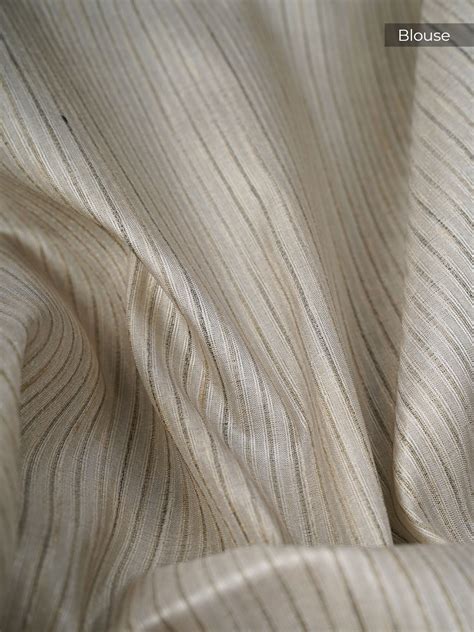 Tusser Silk Saree With Floral Print Border - Blue – Sirimalle