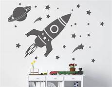 Space Wall Stickers Uk by Children S Space Set Wall Sticker Contemporary Wall Space Wall Stickers Uk