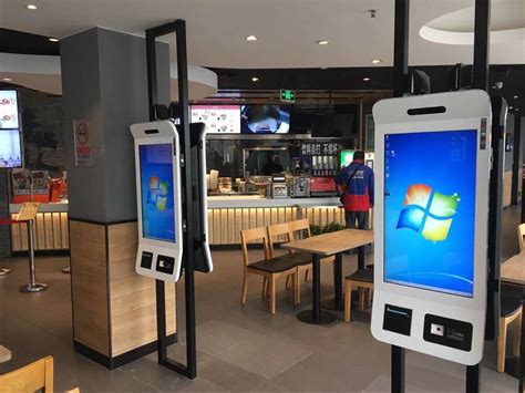 32寸立式自助点餐机肯德基智能多点触控点餐购物机自助售卖一体机-阿里巴巴