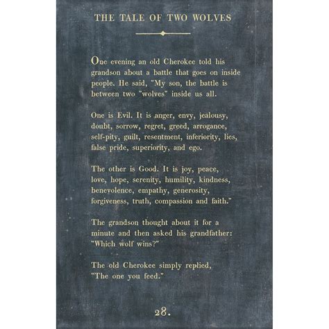 The Tale of Two Wolves - Book Collection Art Print - Jack and Jill Boutique