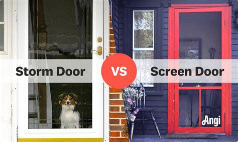 Storm Door vs. Screen Door: Which Is Better for Your Home? | Angi