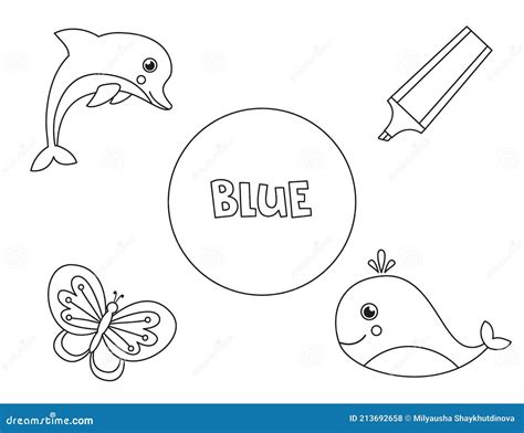 Blue Color Things For Kids