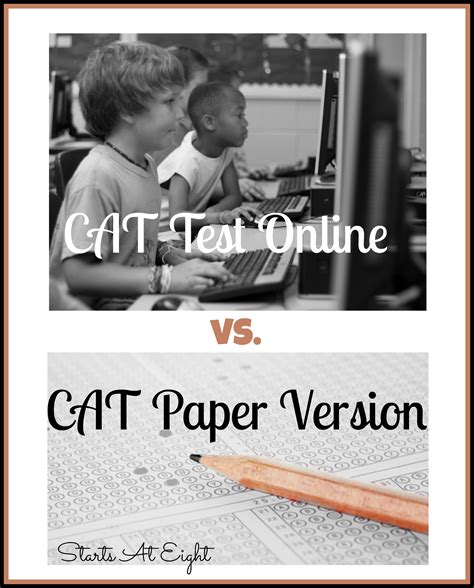 CAT Test Online vs. CAT Paper Version - StartsAtEight