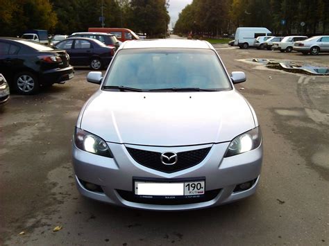 Mazda Mazda3 2007, 1.6л., бензин, комплектация автомобиля Туринг+, МКПП