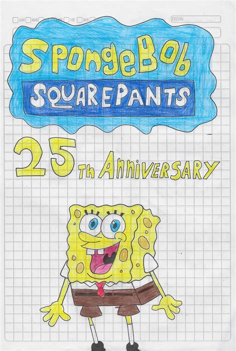 Happy Anniversary 25th SpongeBob SquarePants by matiriani28 on DeviantArt